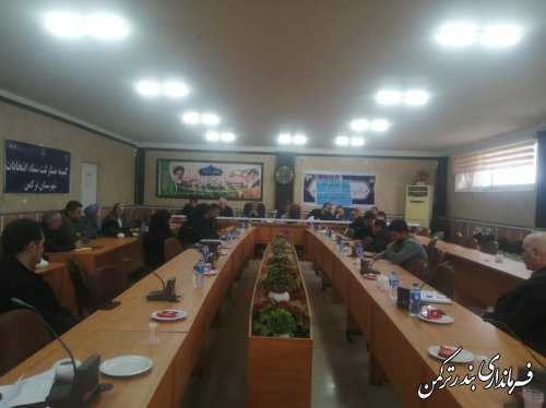 سومین جلسه مناسب سازی و مبلمان شهری و شورای سالمندان شهرستان ترکمن برگزار شد