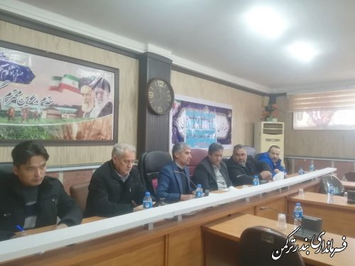 سومین جلسه مناسب سازی و مبلمان شهری و شورای سالمندان شهرستان ترکمن برگزار شد