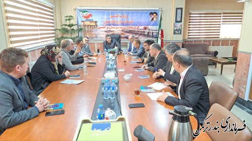 جلسه مشترک هیات های اجرایی و نظارت شهرستان ترکمن برگزار شد