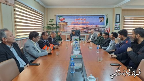 جلسه تبیین و تجلیل از کمیته های اجلاسیه شهدای زن اهل سنت کشور در محل فرمانداری ترکمن