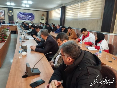 نشست تبیینی با موضوع انتخابات و مشارکت حداکثری در شهرستان ترکمن