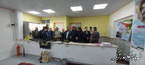 افتتاح سالن تیر اندازی شهید عبدالحلیم ادریسی در بندر ترکمن