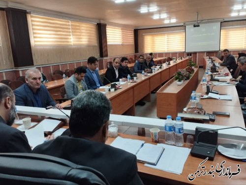جلسه ستاد انتخابات شهرستان ترکمن برگزار شد.