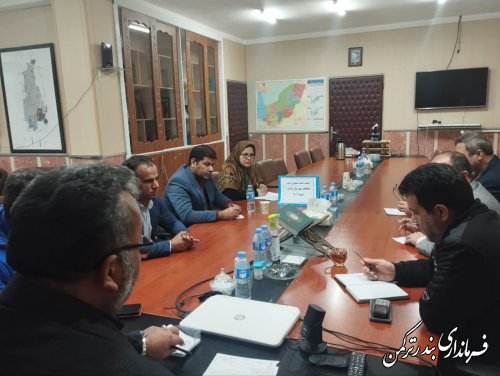 جلسه کمیته حقوقی ستاد انتخابات شهرستان ترکمن