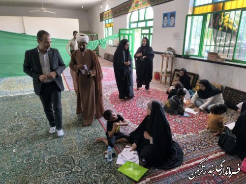 اردوی جهادی آموزشی ، علمی و تربیتی در روستای خمبرآباد بندرترکمن برگزار شد